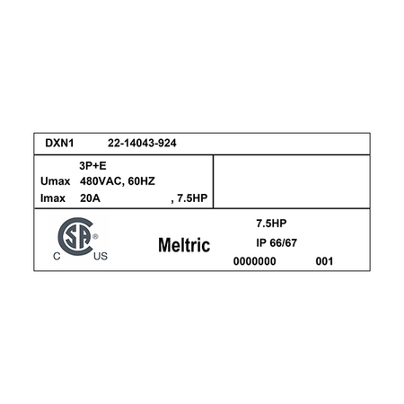 Meltric 22-14043-924 RECEPTACLE METAL PAWL (ON POLY RECEPTACLE) 22-14043-924